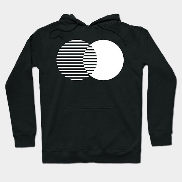 circles design Hoodie by lkn